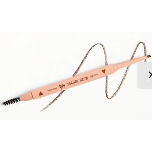 LYS Beauty Secure Brow Eyebrow Pencil~Medium Brown~Full Size 0.003 oz/0.08g
